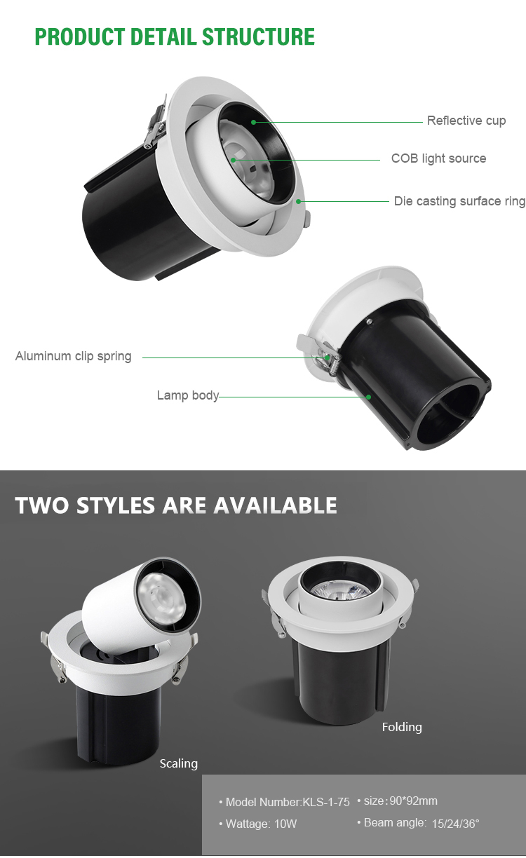 Surface Mounted Cylinder LED Downlight